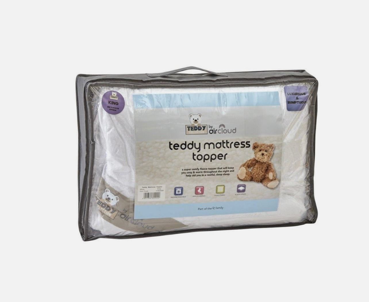 Teddy Mattress Topper – Ultra Soft & Comfortable
