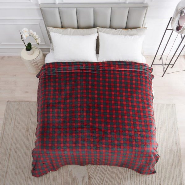 Hug and Snug Sherpa Fleece Blanket Size 200 * 240 CM