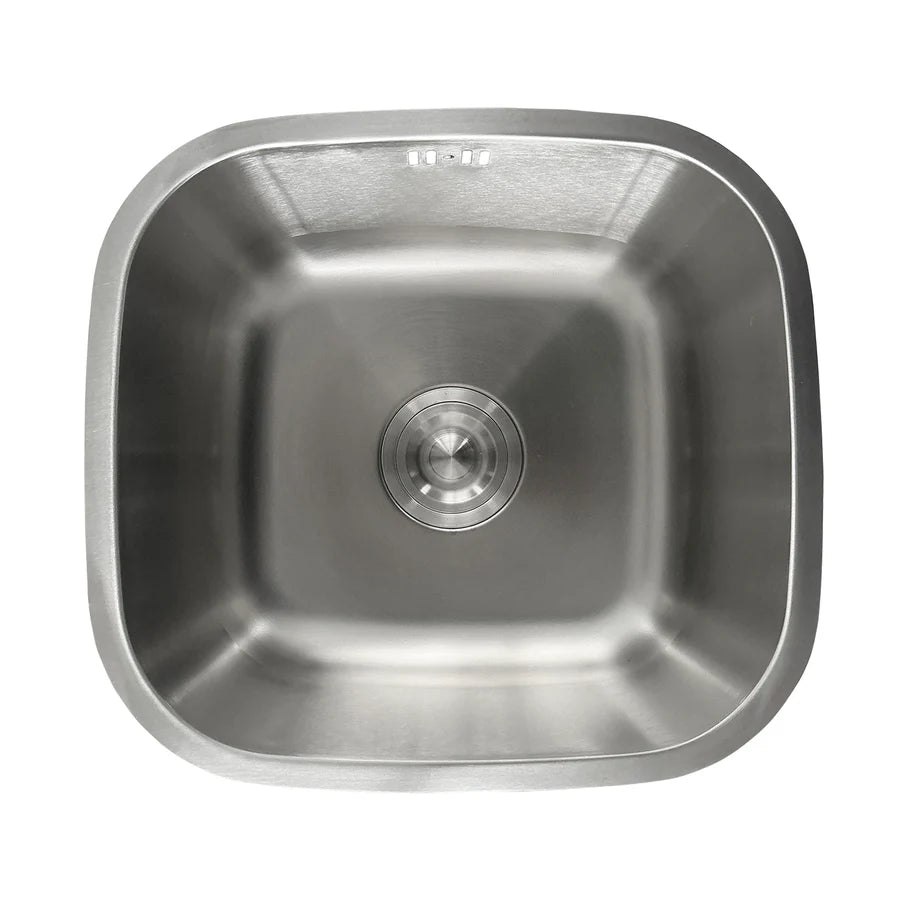 Matteo Stainless Steel Sink - Small Silver Basin