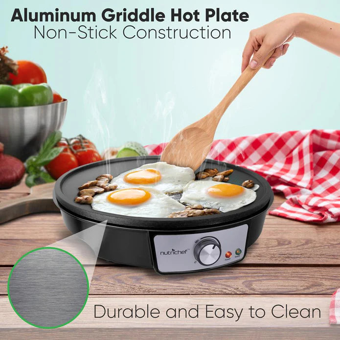 Electric Crepe Maker / Griddle Nutrichef