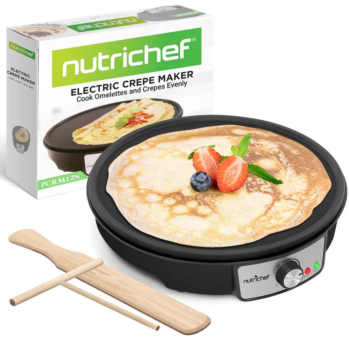 Electric Crepe Maker / Griddle Nutrichef