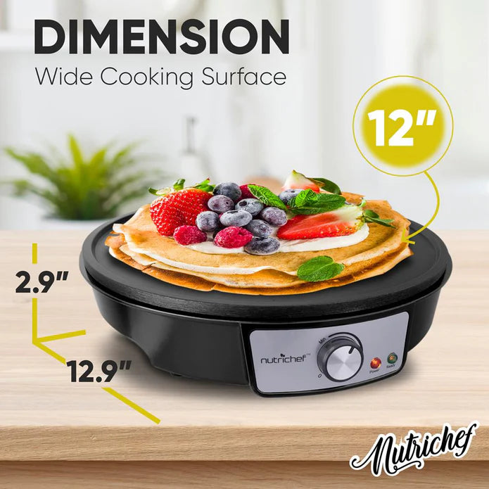 Electric Crepe Maker / Griddle Nutrichef