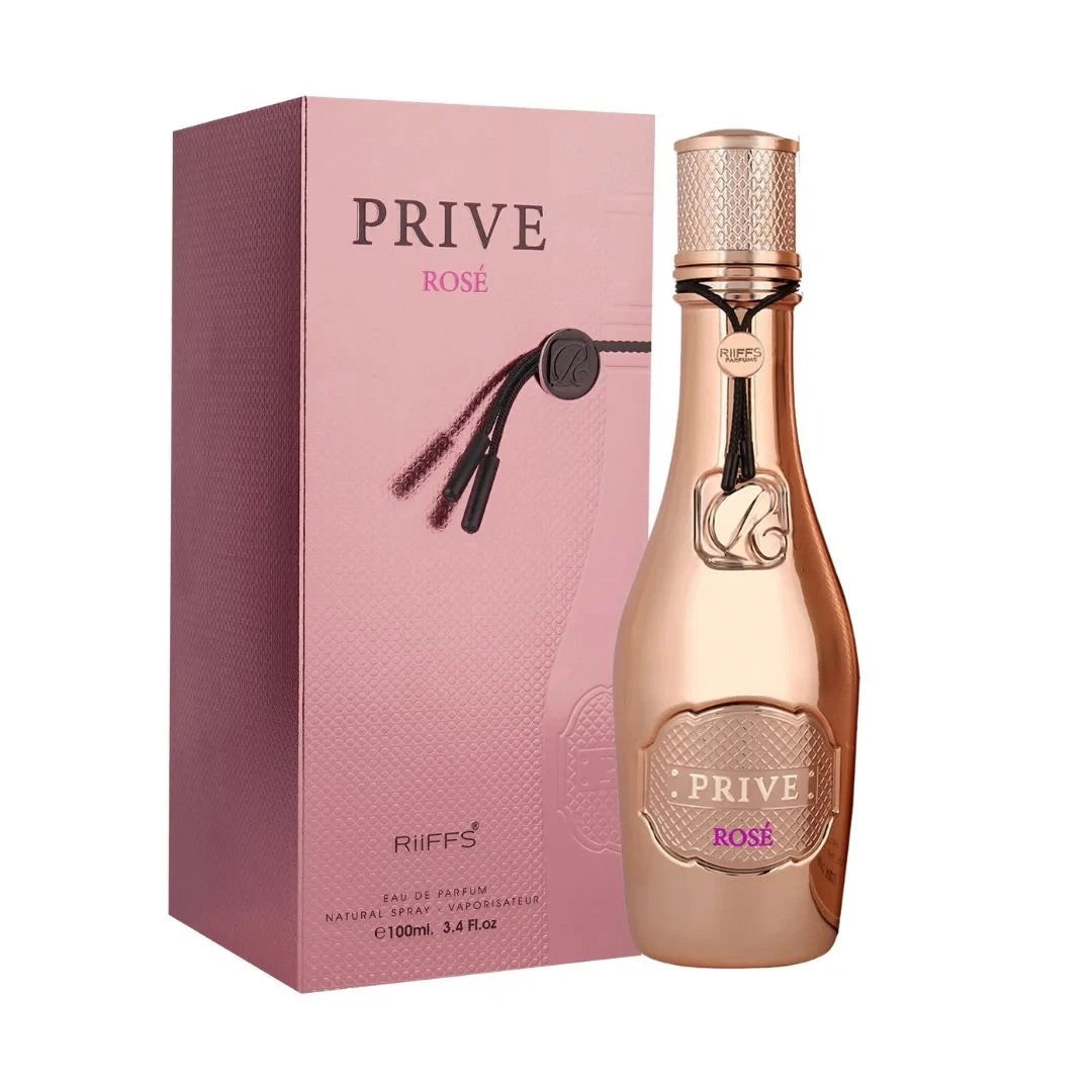 Riiffs Prive Rosé Eau de Parfum 100ml - Luxury Long-Lasting Fragrance for Women