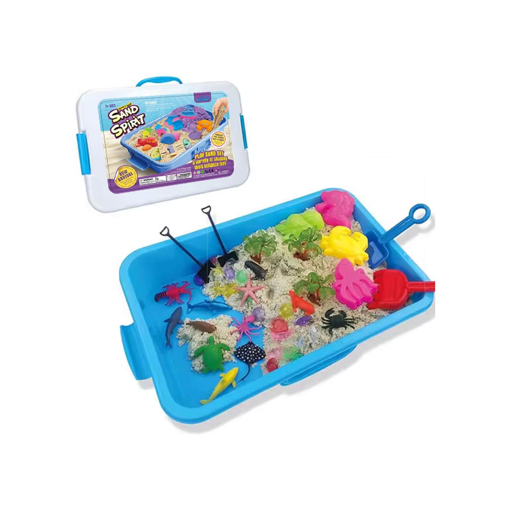 Sand Spirit Play Sand Set – Creative Moulding Sand Toy (3+ Years)