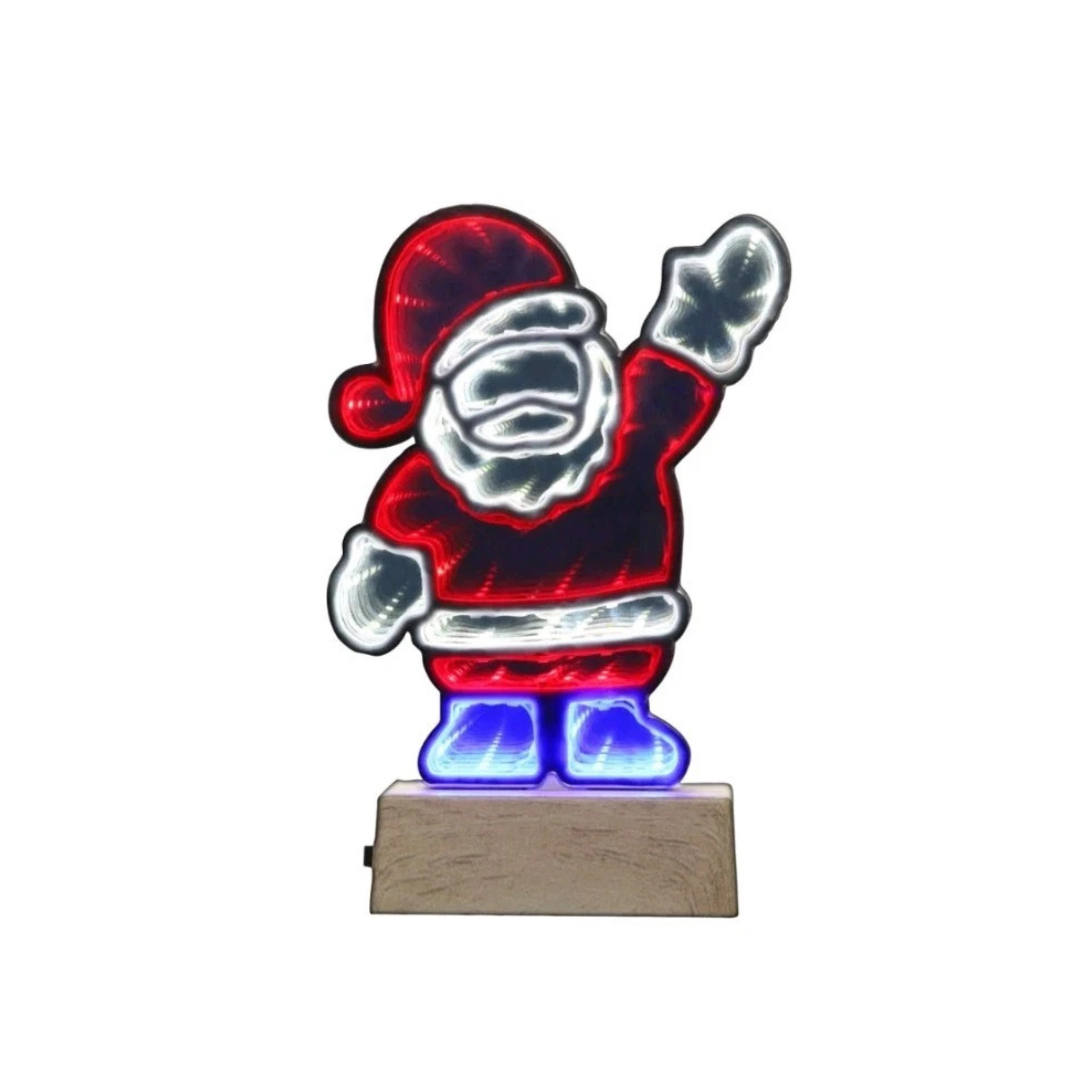 Santa LED Christmas Light – Holiday Tabletop & Home Décor