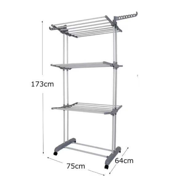 CLOTHES DRYING RACK - FOLDABLE + SOLID by OAKNEST