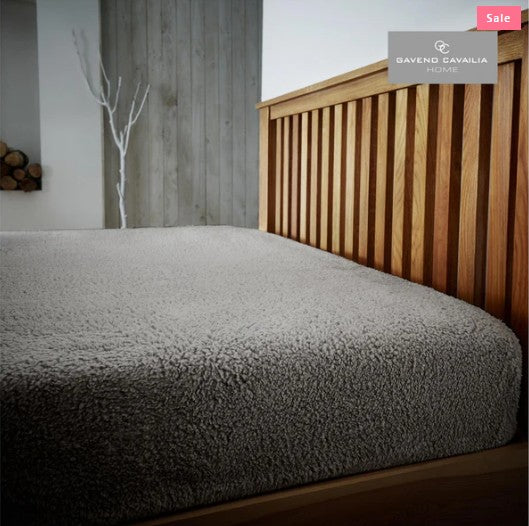 King Size Teddy Fleece Fitted Sheet – Soft & Warm Bed Sheet