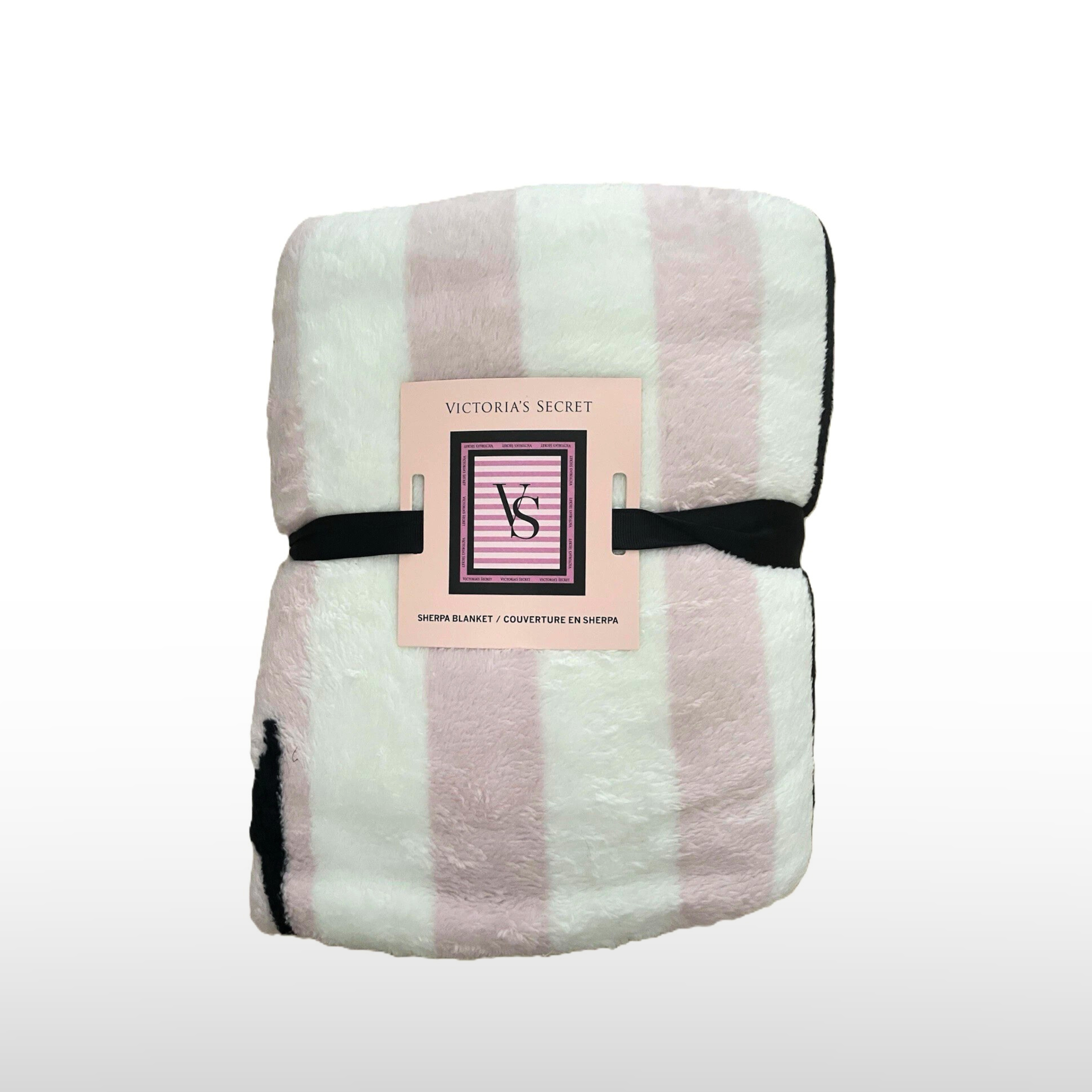 Victoria’s Secret Plush Sherpa Blanket – Cozy Premium Throw