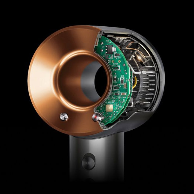 High-Speed Professional Hair Dryer with 5 Styling Attachments – Fast Drying & Frizz Control