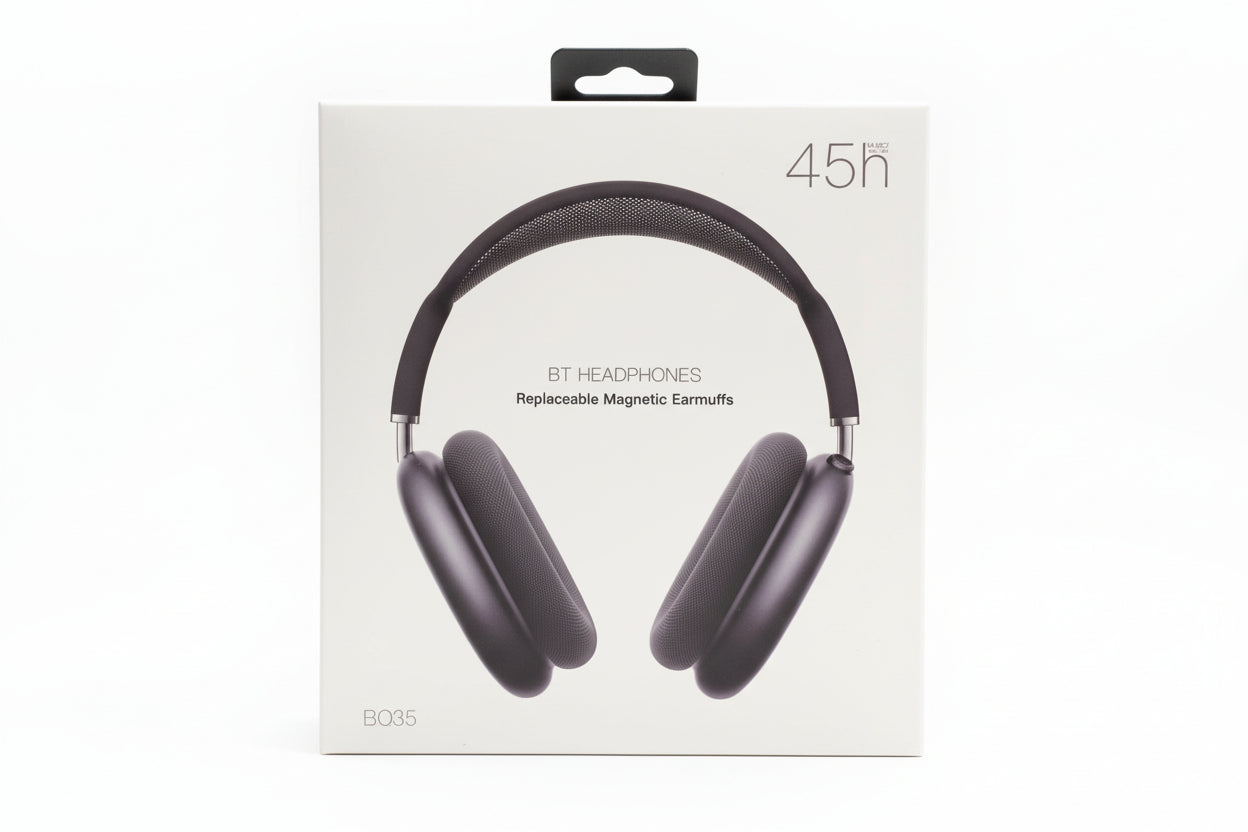 Borofone BO35 Wireless Bluetooth Headphones – 45 Hour Playtime