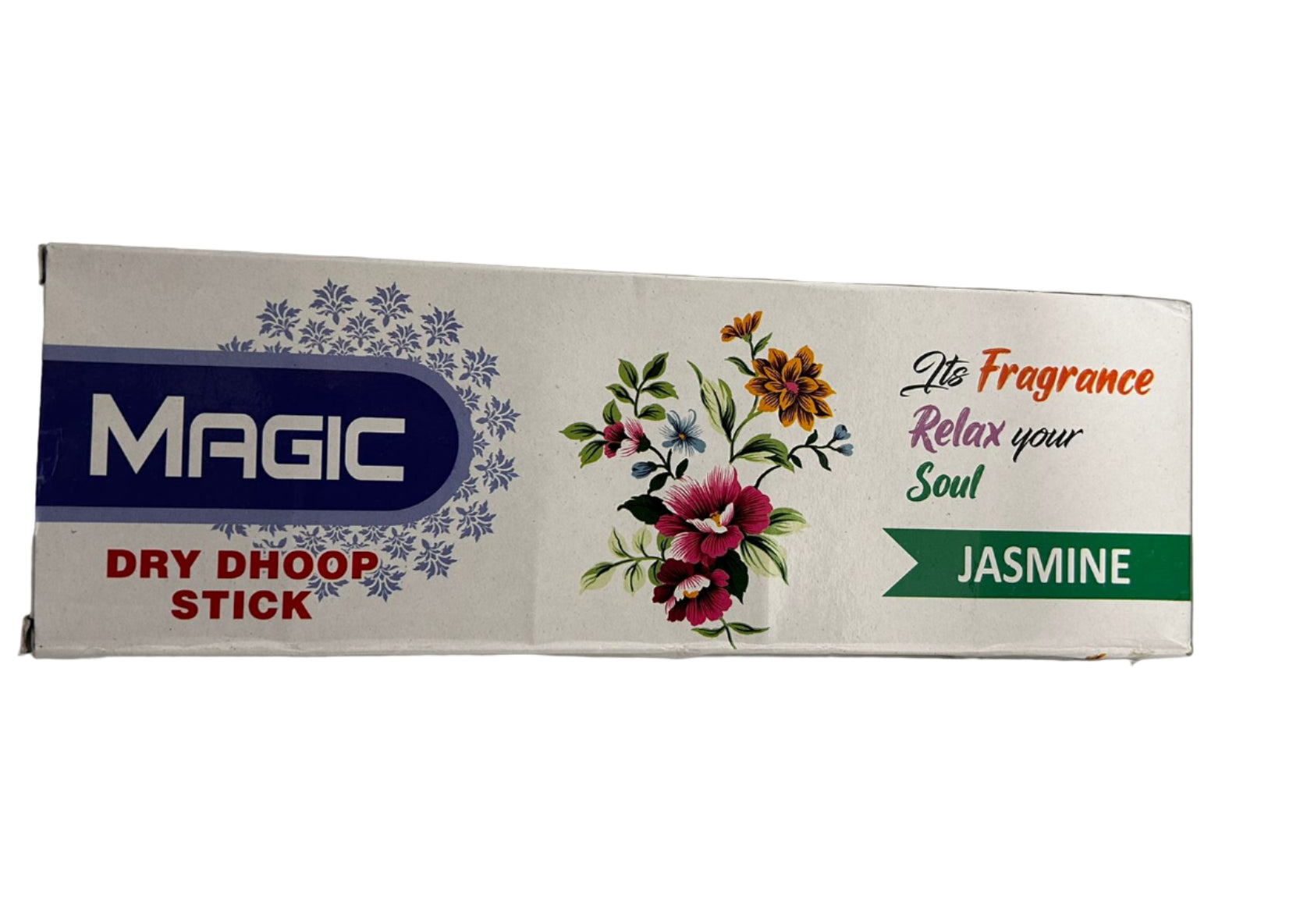 Magic Jasmine Dry Dhoop Sticks – 10 Packs (10 Sticks Each)