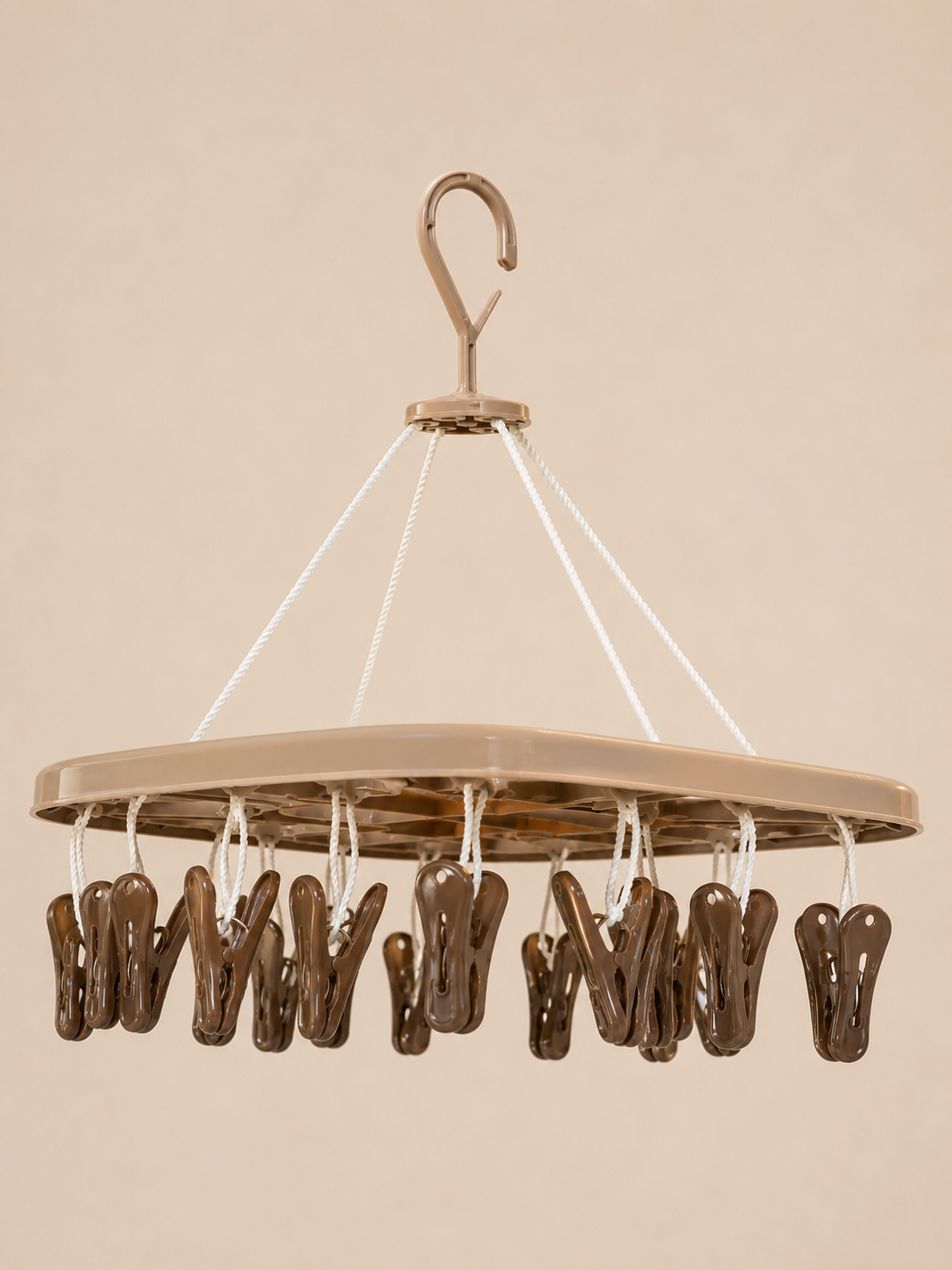 Multifunction Folding Drying Hanger Rack – Space Saving Clothes & Accessories Dryer Organizer