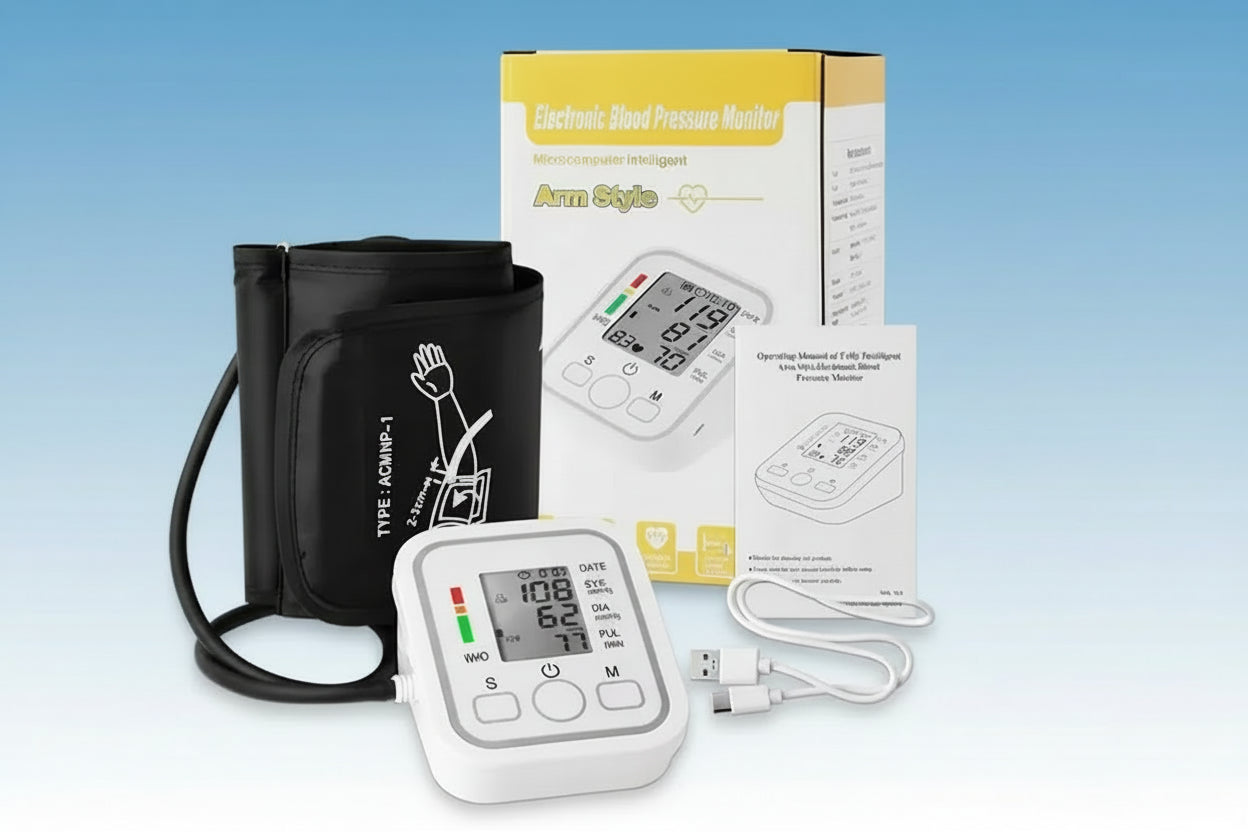 Fully Automatic Arm Style Electronic Blood Pressure Monitor