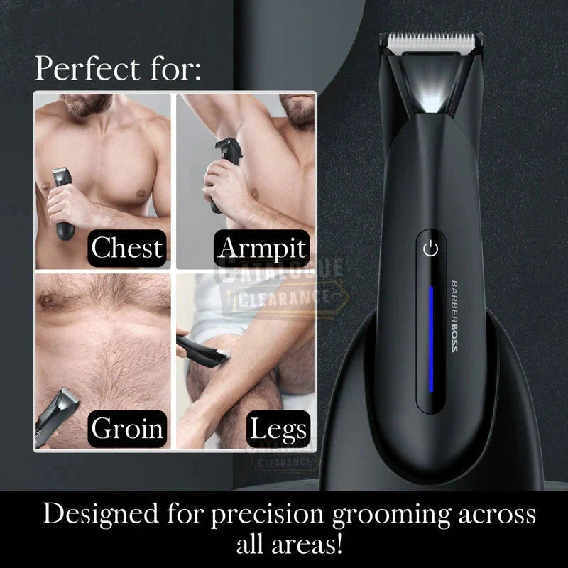BarberBoss QR-2682 Dual Men's Hair & Beard Trimmer Set