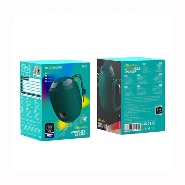Borofone BR6 Miraculous Sports Portable Wireless Bluetooth Speaker