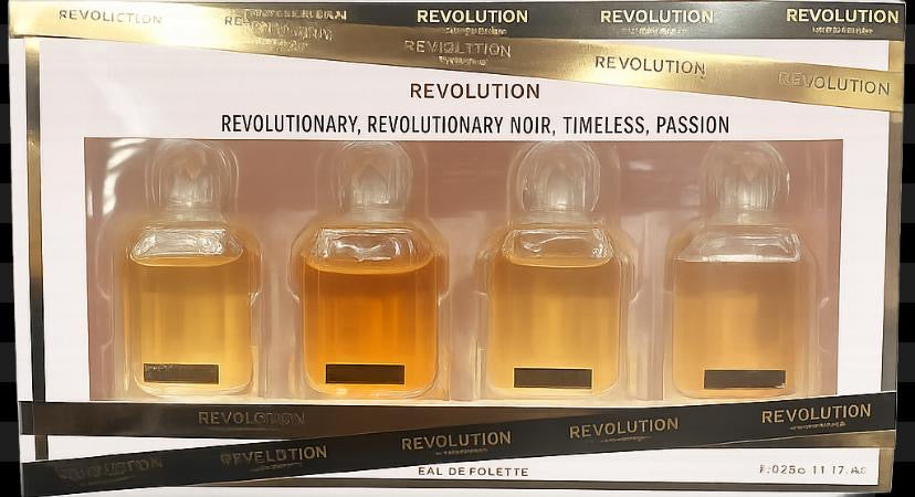 Revolution Beauty Gift Set Fragrance - 4 x 10ml EDT