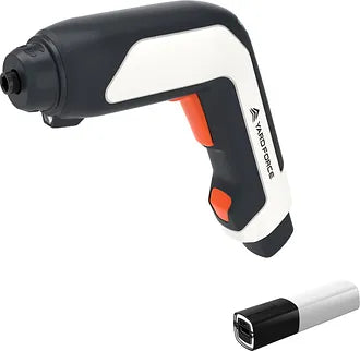 Yard Force 4V Vita Cordless Screwdriver Kit with 4 Detachable Heads - LXVSD1