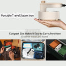Portable 3-in-1 Travel Clothes Steamer & Iron