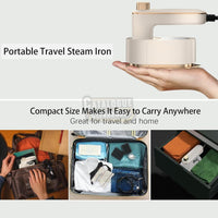 Portable 3-in-1 Travel Clothes Steamer & Iron