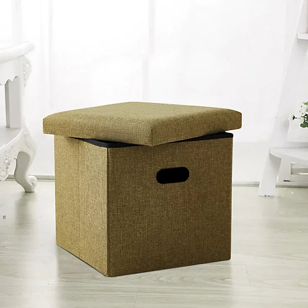 GC Gaveno Cavailia Foldable Storage Bench Box – Sage Green– Multi-Purpose Indoor & Outdoor Storage for Kids’ Toys, Bedroom, and Living Room(Sapphire Foldable storage ottoman)