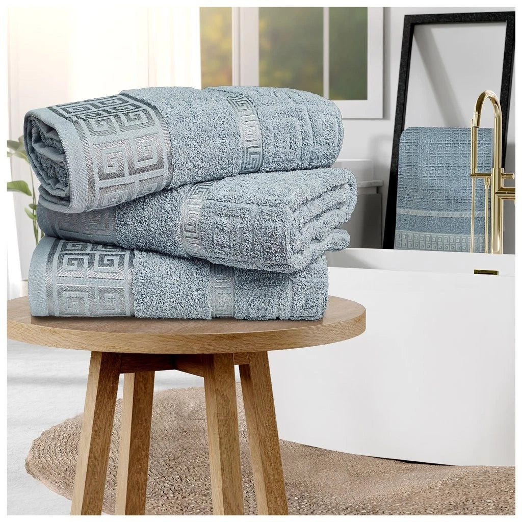 Snoozeville Odello Cotton BathSheet Pack of 3 – 90 × 150cm