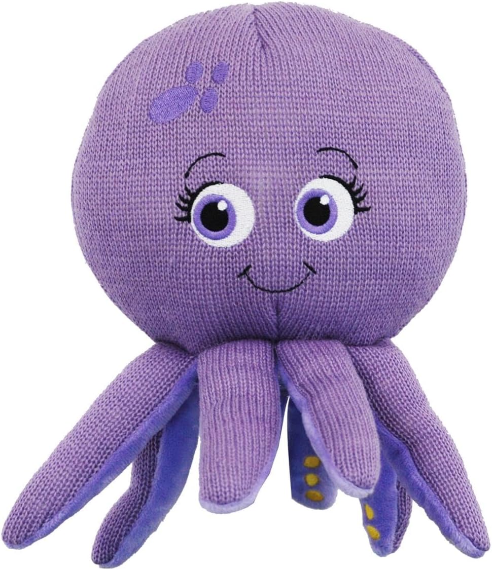 Knitty Friends Soft Octopus Toy –