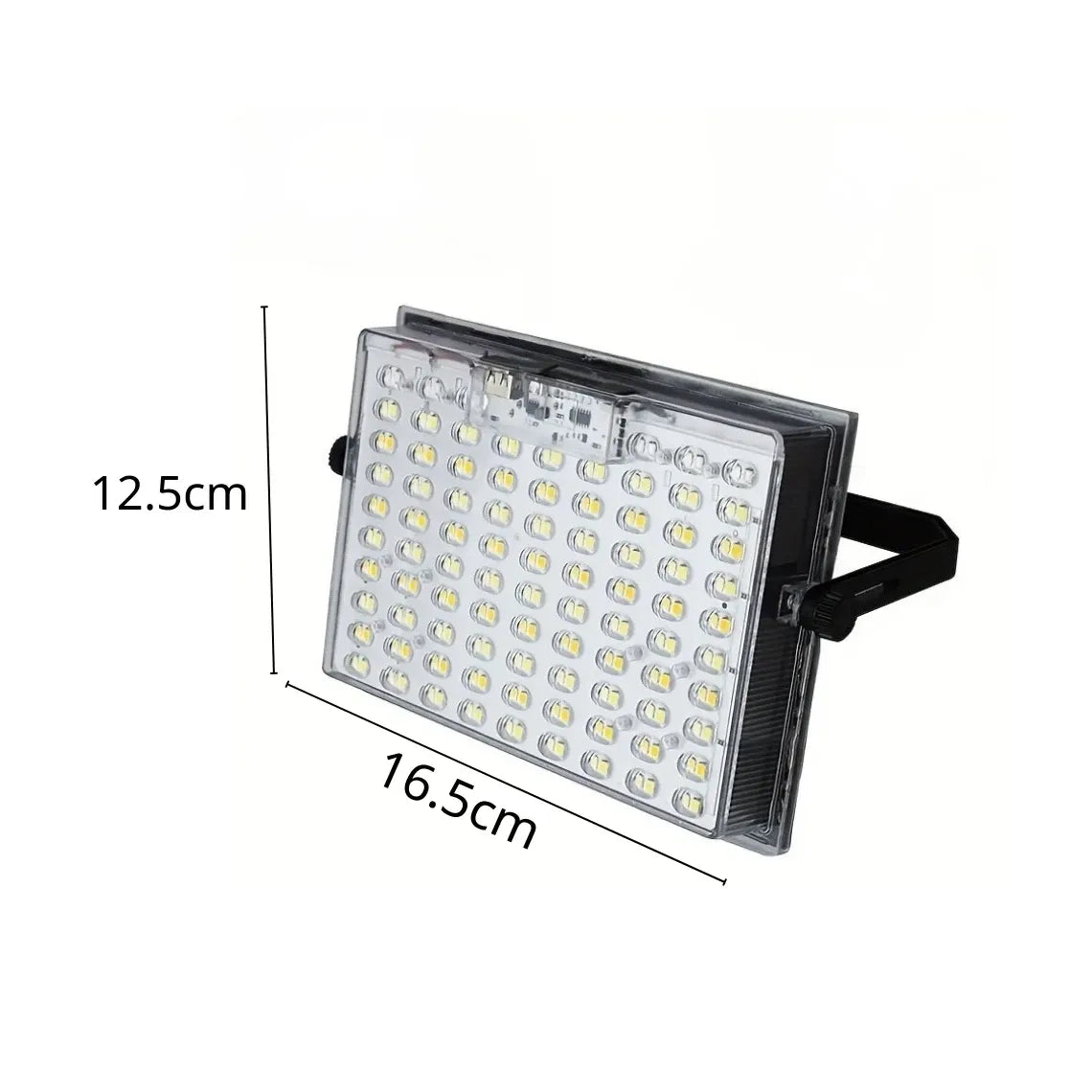 Solar Powered Waterproof Floodlight – LED Outdoor Light with USB Emergency Charging