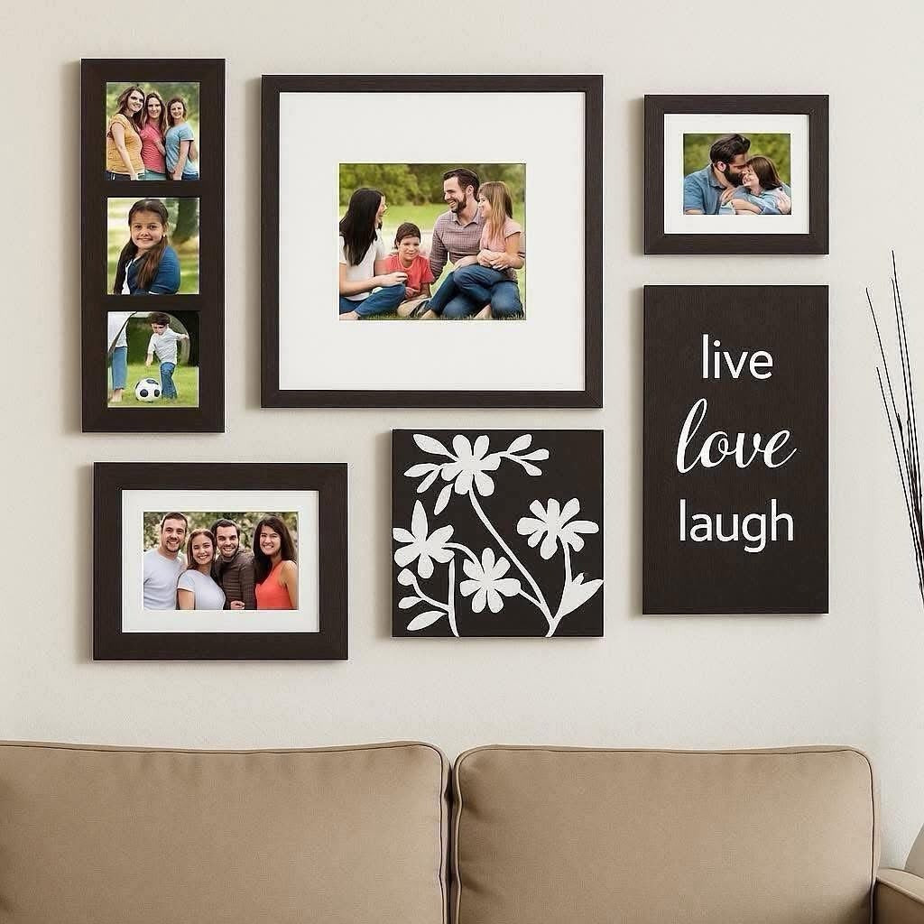 Decorative Wall Frame & Art Set – Modern Photo Gallery Décor Collection