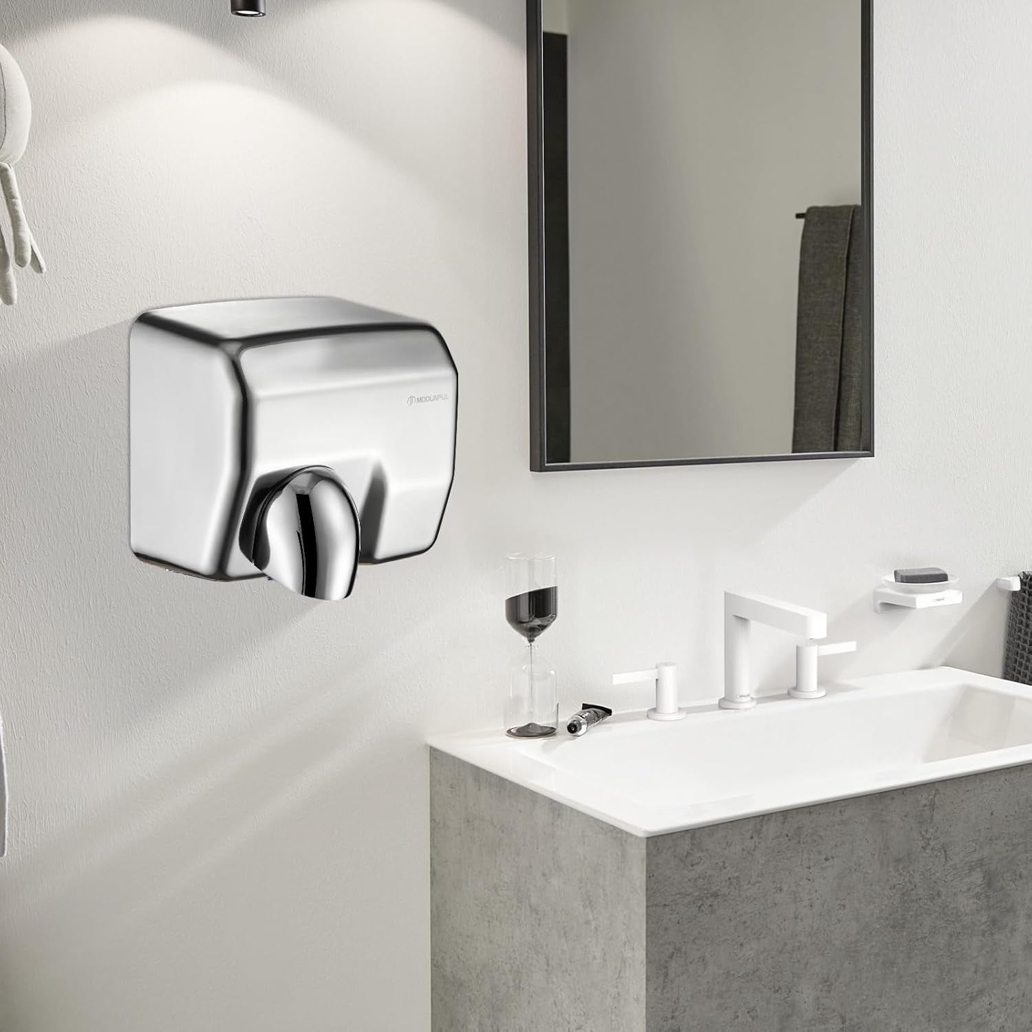 Automatic Stainless Steel Electric Hand Dryer – Commercial Wall Mounted Fast Drying Hand Dryer