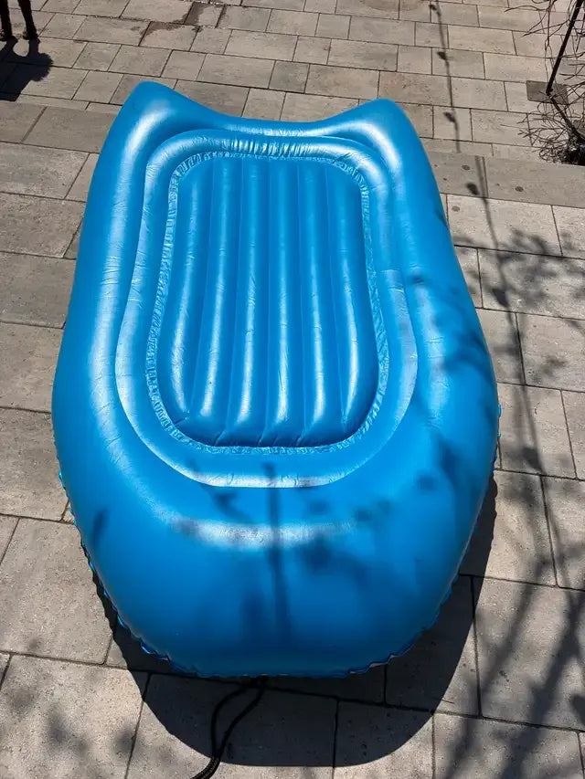 2 Person Inflatable Dinghy Boat – Heavy Duty PVC Inflatable Boat with Oars for Beach, Lakes & Water Adventures