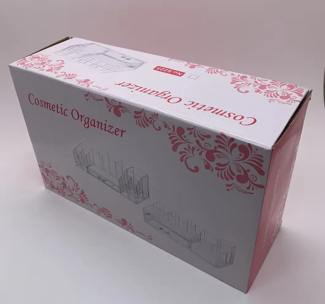 Clear Acrylic Cosmetic Stand Organizer – Lipstick & Makeup Storage Holder Display Rack