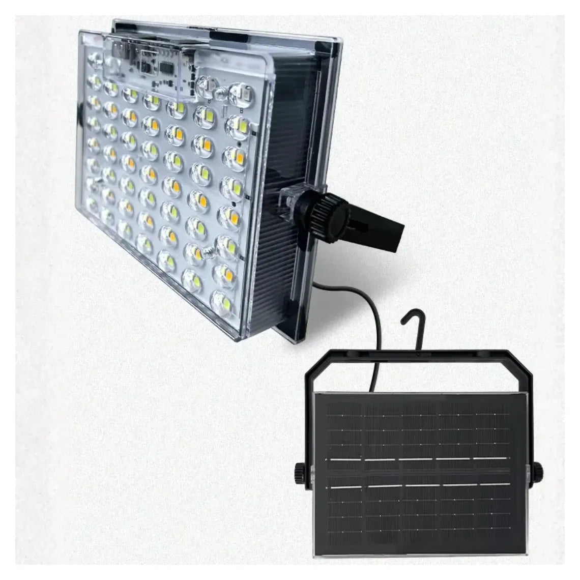Solar Powered Waterproof Floodlight – LED Outdoor Light with USB Emergency Charging