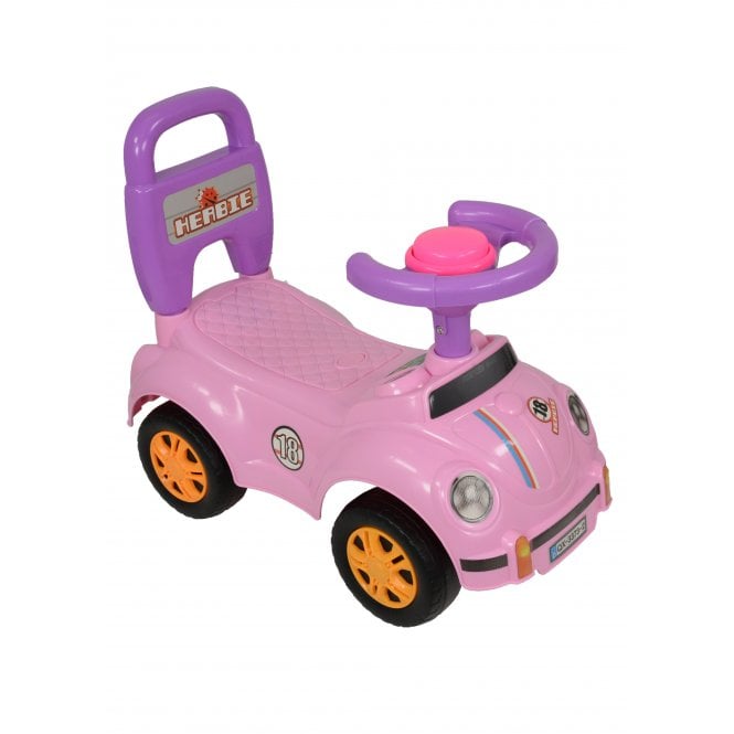 Kids Ride-On Car Toy – Push Along Toddler Car with Steering Wheel, Anti-Tip Design & Comfortable Seat (1+ Years)