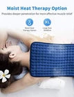 Electric Heating Pad for Pain Relief – Fast Heating Flannel Heat Pad with 6 Levels (30 × 60 cm)