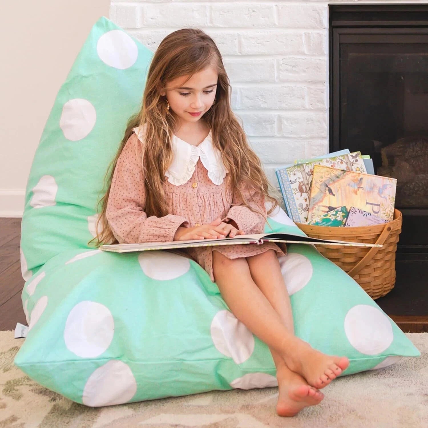 Bulk Deal: Bean Bag Cover with Storage Function – 12 Pieces per Box (Cotton, Large Size, Assorted Colours)