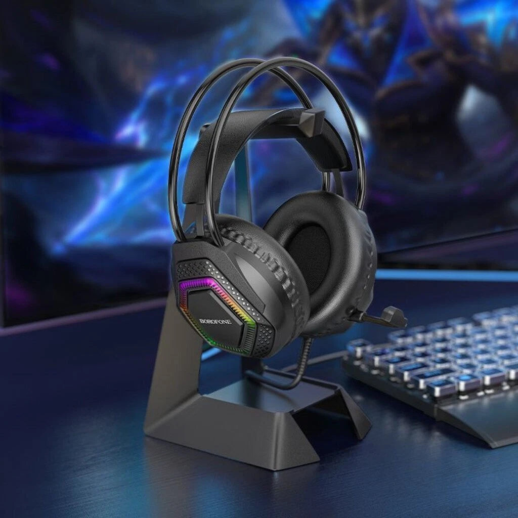 BOROFONE BO105 Thunder Over-Ear Gaming Headphones – Brand New Stereo Sound