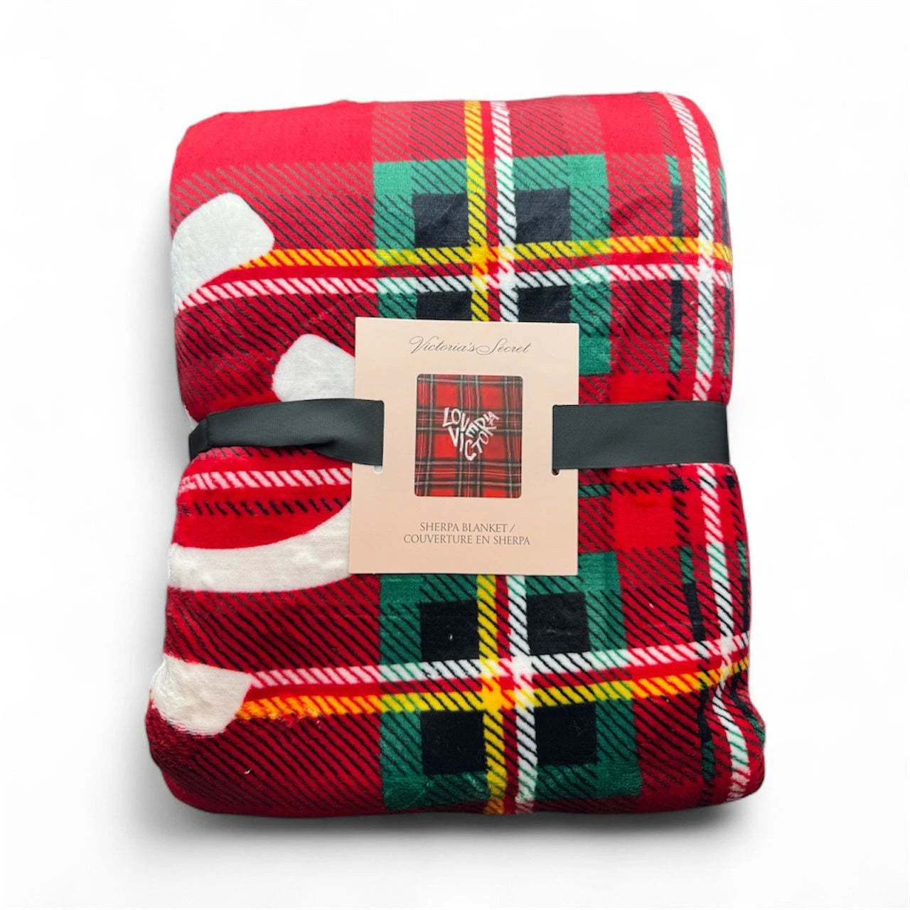 Victoria’s Secret Plush Sherpa Blanket – Cozy Premium Throw