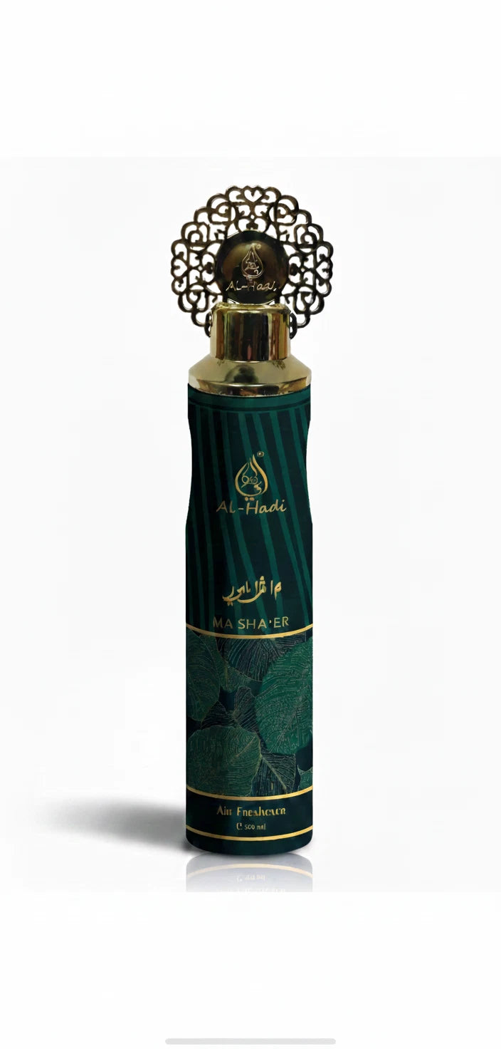 Al-Hadi Luxury Air Freshener Spray Collection – Premium Long-Lasting Fragrance (300ml)