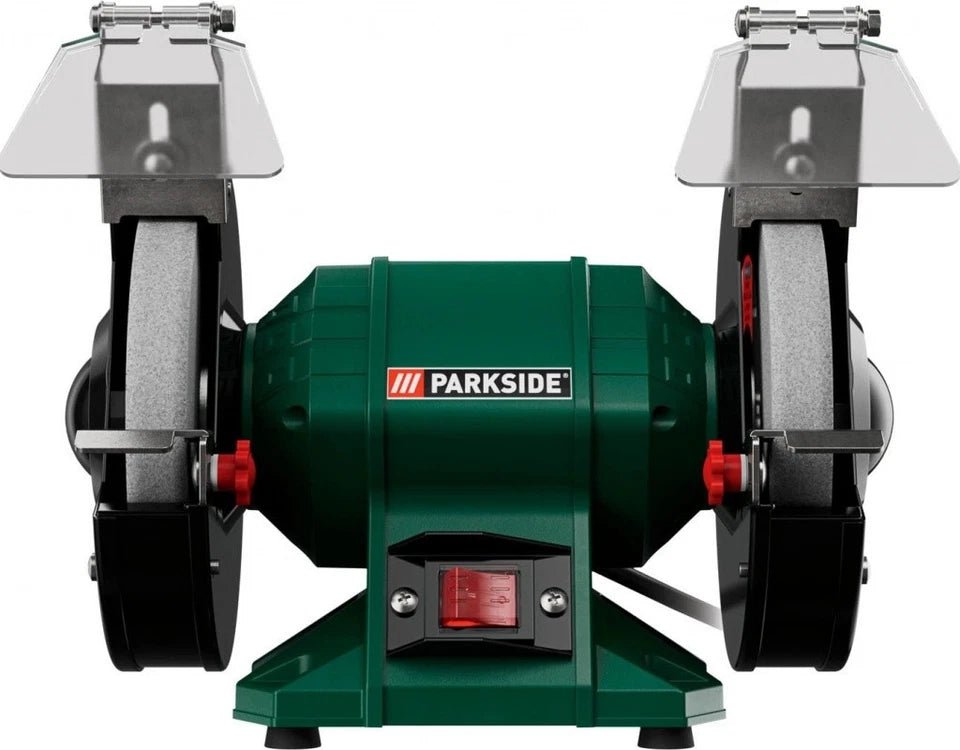 Parkside Bench Grinder – Dual Wheel Metal Sharpening & Grinding Tool