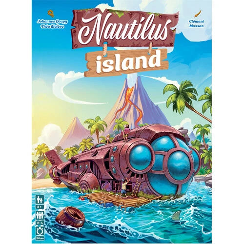Nautilus Island Board Game – Treasure, Strategy & Adventure