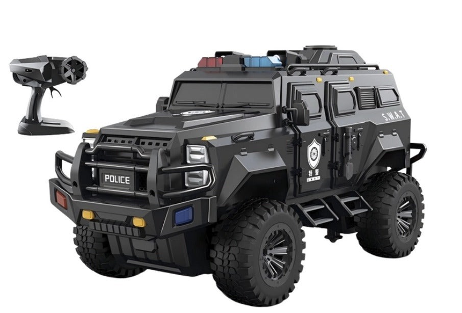 XL Remote Control SWAT Car includes lights & sounds