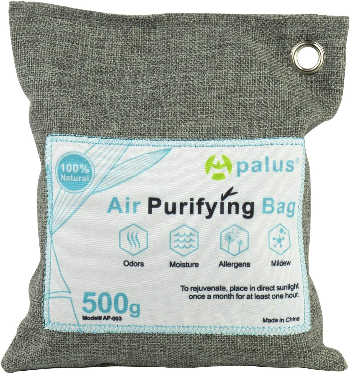 Natural Bamboo Charcoal Air Purifying Bag – 500g